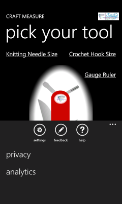 Image showing the application bar fully revealed