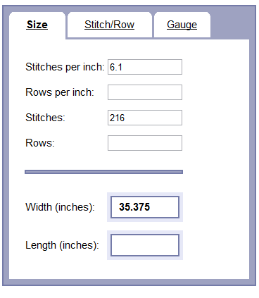 Image showing gauge in inches