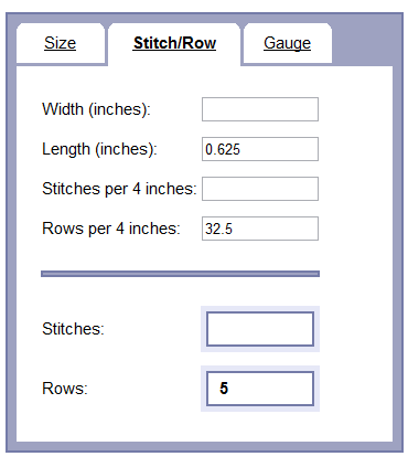 Image showing gauge in inches