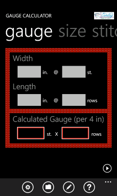 Image showing a selected Gauge pivot