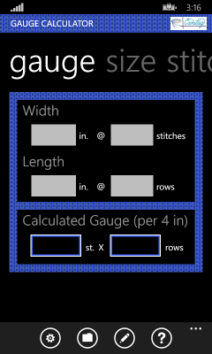 Image showing a selected Gauge pivot