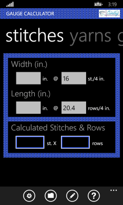 Image showing a filled in stitches pivot