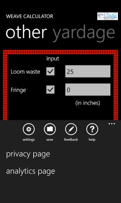 Image showing the application bar